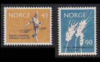 Norja 436-7 ** Maatalouskoulu 100v (1959)