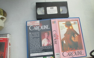 LADY CAROLINE : VHS - CVF 1126 ( myyntikasetti )