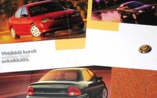 1998 Chrysler Neon esite -  KUIN UUSI -  suom - 24 siv