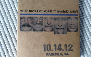 PETER GABRIEL :LIVE 10.14.2012 FAIRFAX,VA CD