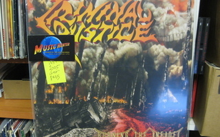 CRIMINAL JUSTICE - BURNING THE INFIDEL 2005 GER PRES UUSI LP