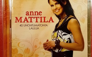 (SL) 2 CD) Anne Mattila – 40 Unohtumatonta Laulua (2008)