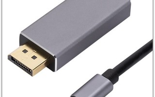 USB Type C - DP1.4 Kaapeli / Type-c Displayport 1.4 8K60hz