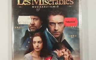 (SL) UUSI! DVD) Les Miserables (2012) Hugh Jackman