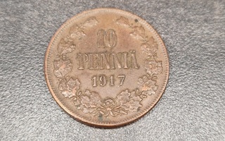 10 Penniä 1917 II