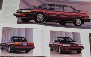 1987 Toyota Camry esite - ISO - 16 sivua - KUIN UUSI