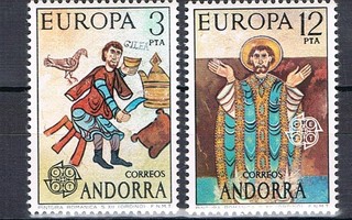 Andorra Esp 1975 - Europa CEPT  ++
