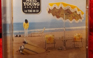 Neil Young On The Beach