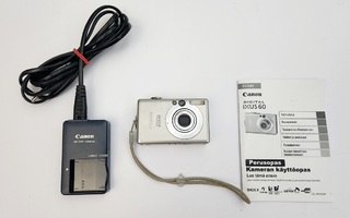 Canon Powershot Ixus 60 6.0mp digikamera
