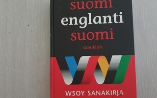 Suomi englanti suomi wsoy sanakirja