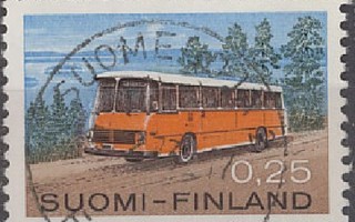 1971 25p postiauto Somenoja -77 läes loisto