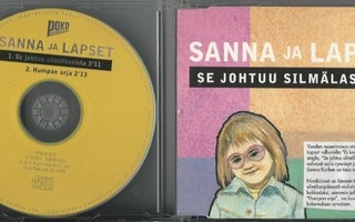 SANNA JA LAPSET - Se johtuu silmälaseista CDS 1999