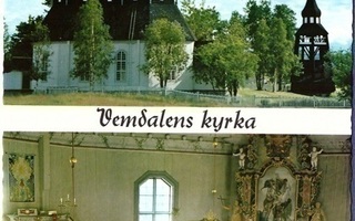 Vemdalens kyrka och klockstapel, Ruotsi