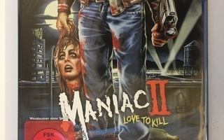 Maniac 2 - Love to Kill (Blu-ray) UNCUT (1982) UUSI
