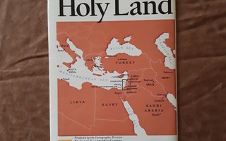 Holy Land National Geographic Map 1989 - Pyhän Maan kartta