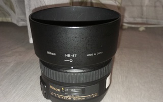 Nikon AF-S Nikkor 50mm f/1.4g
