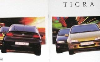1998 Opel Tigra esite esite - KUIN UUSI - 18 sivua