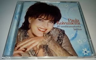 (SL) 2 CD) Paula Koivuniemi - 40 Unohtumatonta laulua (2006)