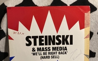 Steinski & Mass Media – We'll Be Right Back (Hard Sell) 12"