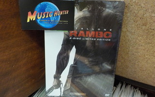 RAMBO UUSI  2 DVD STEELBOX