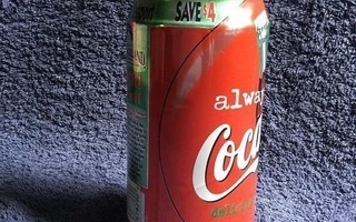 Cocacola tölkki v. 1999