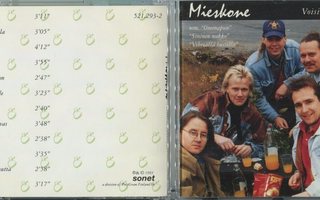 MIESKONE . CD-LEVY . VOISITKO VIHELTÄÄ
