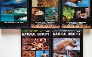 BBC: NATURAL HISTORY - SAALISTAJAT DVD (5 X 1 DISC)
