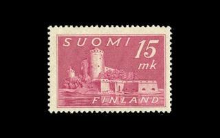 301 ** Yleism. 15 mk Olavinlinna (1945)