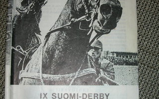 IX Suomi-derby raviesite 1971 Tampere