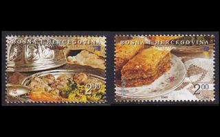 Bosnia-Hertsegovina 389-90 ** Europa gastronomia (2005)