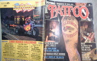 Tatuointilehti Tattoo Magazine # 16. Fall 1989. Easyriders