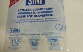 Sini lattiakaivosuodatin 1 kpl