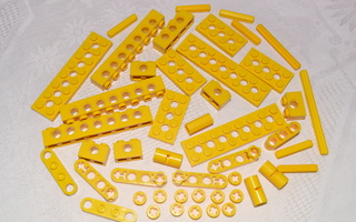 LEGO Technic osia 47 kpl (keltainen)