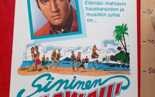 Sininen Hawaiji Elvis Presley Elokuvajuliste
