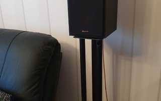 Klipsch R-51M -jalustakaiutinpari + jalustat.