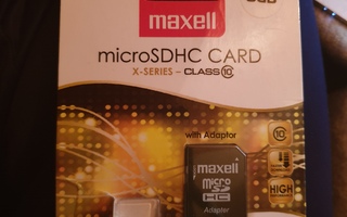 Kuvan  maxel card 8 gb uusi