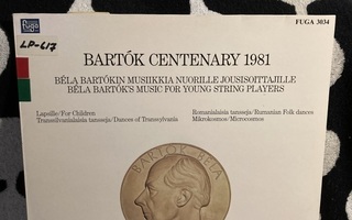 Bartók Centenary 1981 LP