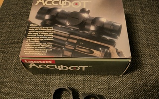 Tasco AccuDot ACD1 punapistetähtäin + jalat