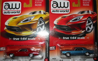 Auto World 1/64 -70Mercury Cougar punainen