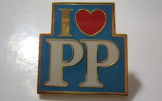 I love PP pinssi - Peter Pride