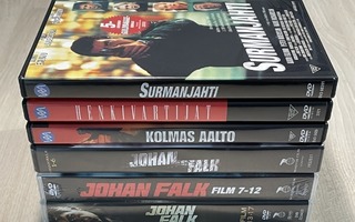 Johan Falk -kokoelma (22DVD) kaikki 20 elokuvaa !!!