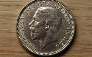 Iso Britannia 1926 1 Shilling George V Hopeaa