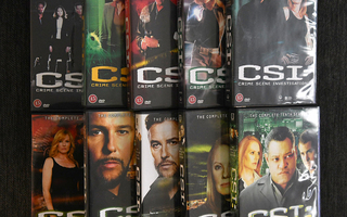 CSI - Kaudet 1-10 - DVD