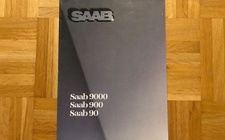 Esite Saab mallisto 1985/1986: 90 & 900 & 9000