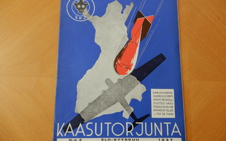 KAASUTORJUNTA  -LEHTI  4-1937