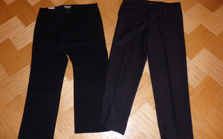 2x miesten housut, W38 L30