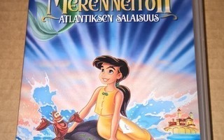 WALT DISNEY PIENI MERENNEITO II ATLANTIKSEN SALAISUUS VHS