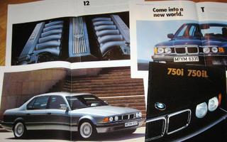 1988 BMW 750 i/iL V12 PRESTIGE esite - KUIN UUSI - VALTAVA