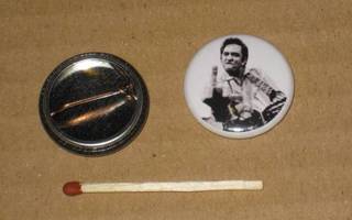 Johnny Cash Finger rintanappi 1" (l2)