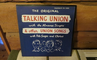 talkin union lp: with pete seeger and chorus 1955 folkways